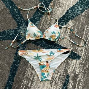 Roxy Hula Girl Bikini 👙 Set